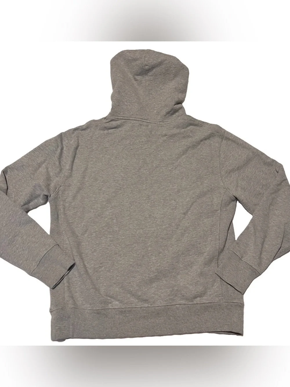 J.CREW Hoodie Mens M Vintage Fleece Terry Pullover Sweatshirt Cotton Gray